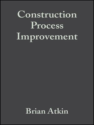 cover image of Construction Process Improvement